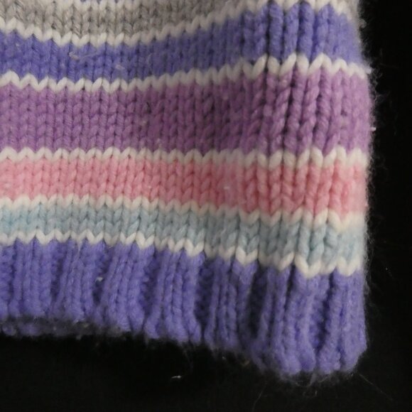 Y2K - OLD NAVY - Baby | 3T | Pastel Striped Knit Sweater - Picture 8 of 16